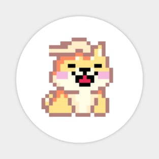 Purr-fectly Pixel Art Combover Kitty Kat for Cat Lovers Magnet